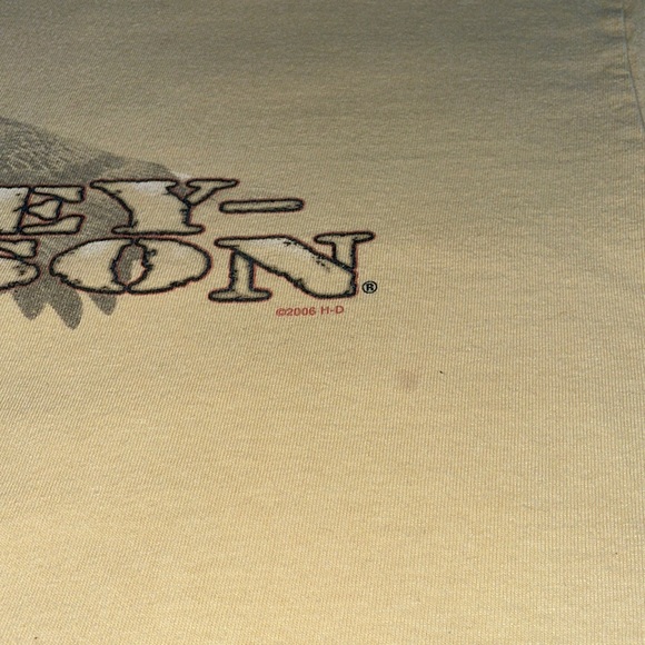 Retro Y2K Harley Davidson Motorcycle Taku Juneau Alaska Biker Tee - Picture 6 of 11